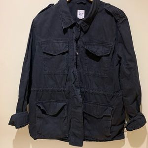GAP Black Army Styled Jacket